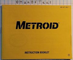 Manual  | Metroid [Yellow Label] NES