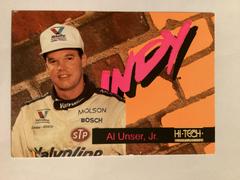 Al Unser Jr #36 Racing Cards 1993 Hi Tech Prices