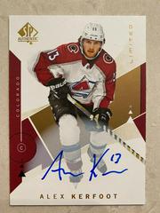 Alex Kerfoot #66 Hockey Cards 2018 SP Authentic Prices