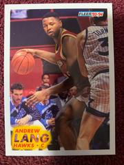 Andrew Lang #243 Basketball Cards 1993 Fleer Prices