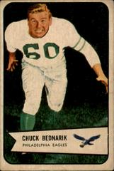Chuck Bednarik Football Cards 1954 Bowman Prices