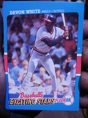 Devon White #44 Baseball Cards 1988 Fleer Exciting Stars Prices