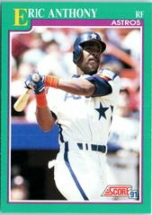 Eric Anthony Baseball Cards 1991 Score Prices
