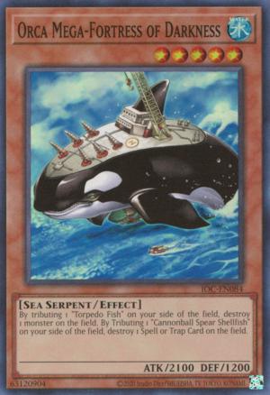 Orca Mega-Fortress of Darkness IOC-EN084 YuGiOh Invasion of Chaos: 25th Anniversary