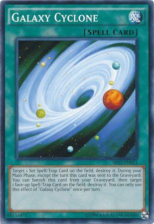 Galaxy Cyclone SR03-EN031 YuGiOh Structure Deck: Machine Reactor