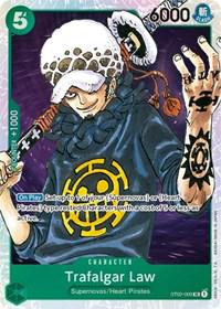 Trafalgar Law [Super Pre-release] ST02-009 One Piece Starter Deck 2: Worst Generation