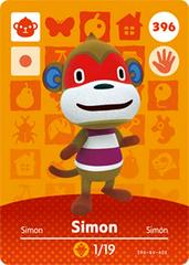 Simon #396 [Animal Crossing Series 4] Amiibo Cards Prices