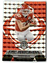 Travis Kelce [Mosaic] #EP-TK Football Cards 2023 Panini Mosaic Epic Performers Prices