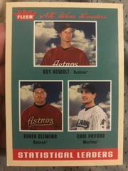 R. Oswalt, R. Clemens, C. Pavano [Stat Leaders] #4 Baseball Cards 2005 Fleer Tradition Prices