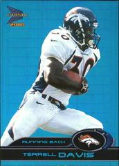 Terrell Davis [Holographic Blue] #28 Football Cards 2000 Pacific Prism Prospects Prices