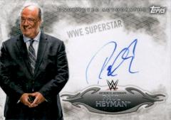 Paul Heyman #UA-PH Wrestling Cards 2015 Topps WWE Undisputed Autographs Prices
