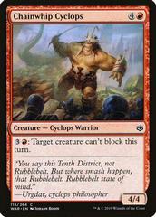 Chainwhip Cyclops [Foil] Magic War of the Spark Prices