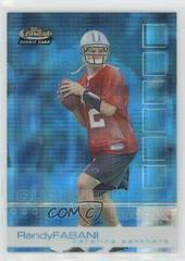 Randy Fasani [Xfractor] #110 Football Cards 2002 Topps Finest Prices