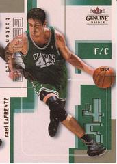 Raef LaFrentz Basketball Cards 2003 Fleer Genuine Insider Prices