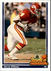 Harvey Williams #625 Football Cards 1991 Upper Deck Prices