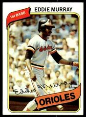 Eddie Murray #160 Baseball Cards 1980 Topps Prices