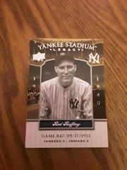 Red Ruffing Baseball Cards 2008 Upper Deck Yankee Stadium Legacy 1930's Prices