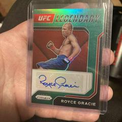 Royce Gracie [Green] #LS-RGC Ufc Cards 2022 Panini Prizm UFC Legendary Signatures Prices