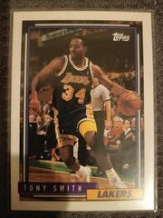 Tony Smith Basketball Cards 1992 Topps Prices