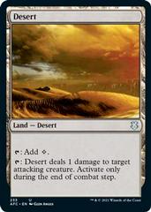 Desert #233 Magic Adventures in the Forgotten Realms Commander Prices