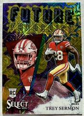 Trey Sermon [Gold] #FFR-25 Football Cards 2021 Panini Select Future Franchise Prices