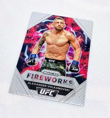 Alexander Volkanovski #11 Ufc Cards 2021 Panini Prizm UFC Fireworks Prices