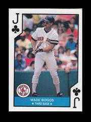 Wade Boggs [Jack of Clubs] Baseball Cards 1990 U.S. Playing Card All Stars Prices