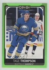 Tage Thompson [Neon Green] #303 Hockey Cards 2021 O Pee Chee Prices
