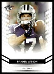 Braden Wilson Football Cards 2013 Leaf Draft Prices