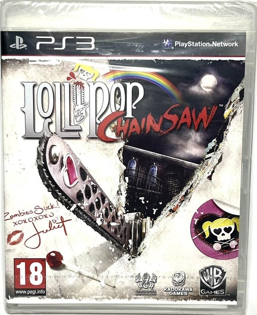 Lollipop Chainsaw [Alternate Cover] PAL Playstation 3