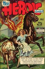 New Heroic Comics #49 (1948) Comic Books New Heroic Comics Prices