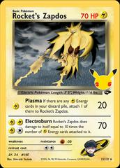 Zapdos, Pokémon TCG: Pokémon GO, TCG Card Database