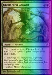 Unchecked Growth [Foil] Magic Betrayers of Kamigawa Prices