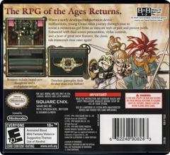 Back Cover (NA) | Chrono Trigger Nintendo DS