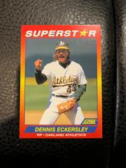 Dennis Eckersley #56 Baseball Cards 1992 Score Superstars Prices