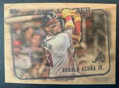 Ronald Acuna Jr. Baseball Cards 2023 Topps Heavy Lumber Prices