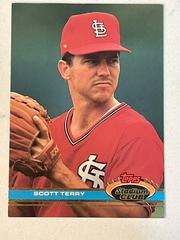 Scott Terry #469 Baseball Cards 1991 Stadium Club Prices