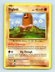 Diglett 55/108 Reverse Holo Evolutions Pokemon TCG 