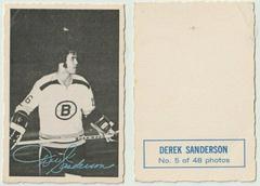 Derek Sanderson Hockey Cards 1970 O-Pee-Chee Deckle Edge Prices