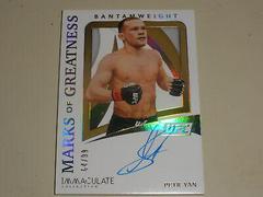 Petr Yan Ufc Cards 2021 Panini Immaculate UFC Marks of Greatness Autographs Prices
