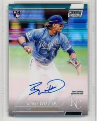 Bobby Witt Jr. #SCCUA-BW Baseball Cards 2022 Stadium Club Chrome Autographs Prices