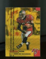 Warrick Dunn [Gold Refractor w/ Coating] Football Cards 1999 Topps Finest Prices