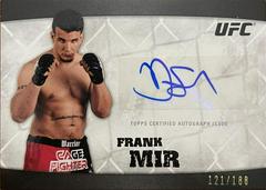 Frank Mir #A-FM Ufc Cards 2010 Topps UFC Knockout Autographs Prices