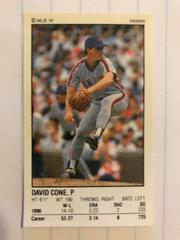 David Cone Baseball Cards 1991 Panini Stickers Prices