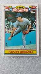 Kevin Brown Baseball Cards 1990 Topps Glossy Rookies Prices