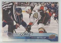 Ryan Getzlaf Hockey Cards 2016 Upper Deck Canvas Prices