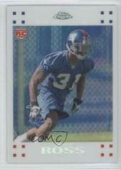 Aaron Ross [White Refractor] #TC250 Football Cards 2007 Topps Chrome Prices