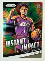 Amen Thompson #18 Basketball Cards 2023 Panini Prizm Instant Impact Prices
