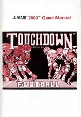 Touchdown Football - Manual | Touchdown Football Atari 7800