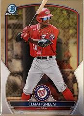 Elijah Green #BCP-23 Baseball Cards 2023 Bowman Chrome Prospects Prices